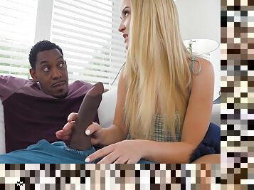 Catches Her Black Stepdad Masturbating 5 Min - Maria Kazi