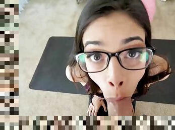 Nerd gives head Harmony Wonder – Initial Casting oral sex