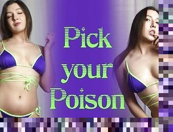 Pick Your Poison Humiliation Game - Goddess Yata - Femdom