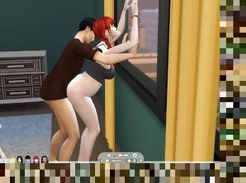 The Sims Ep. 2 Stepbrother fucks pregnant stepsister