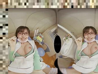 Seductive asian babe VR memorable adult clip