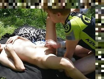 Teen cyclists got horny, went offroad for pleasure
