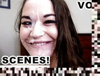 Facials Forever Compilation XX Facials from Top Web Models Over 1 Hour - Volume 18