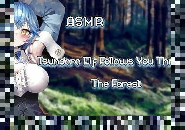 [EroticRoleplay] Tsundere Elf Follows You Through The Forest