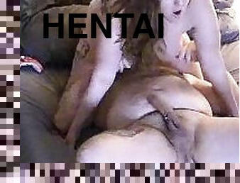 We watched some Hentai last night - she gets a creampie, multiple orgasms, and a second load