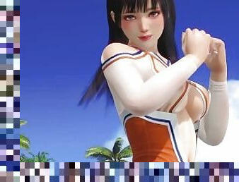 Dead or Alive Xtreme Venus Vacation Koharu Hurray Hurray Venus Cheerleader Outfit Nude Mod