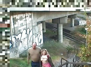 Blowjob at the Station With my Stepfather!