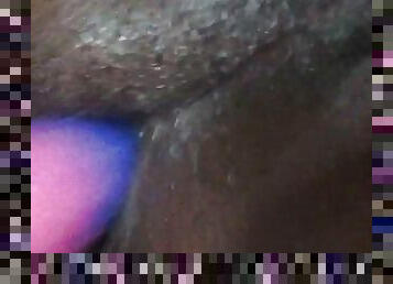 pai, cona-pussy, anal, brinquedo, gay, preto, jovem18, apertado, dildo, sozinho