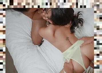Whorish latina Vanessa Sky gets fucked hard in bed