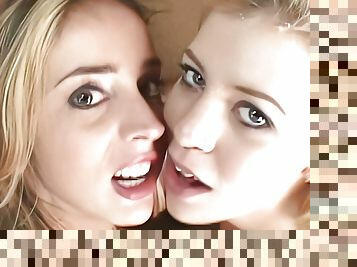 Leah Luv And Kelly Wells Are Teen Fuck Holes