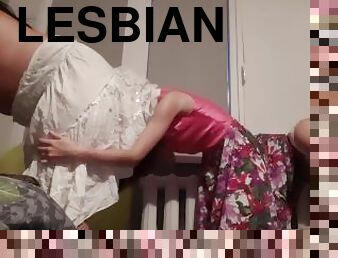 Hot lesbian threesome by the window - IkaSmokS
