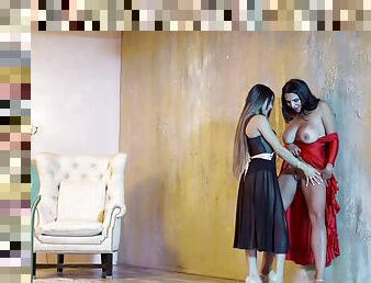 Dancing Cheek To Cheek with Veronica Rodriguez Lesbian Porn