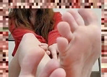 Naughty feet smelling JOI POV by Davina Gold (Preview)