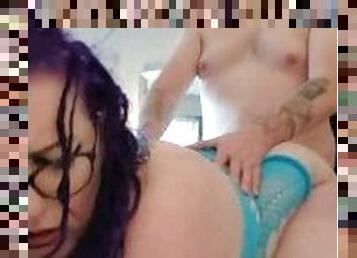 Scottish BBW Milf being an Anal slut till she cums, preview clip, full on OF