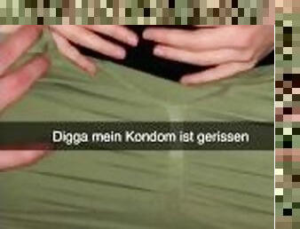 German Teen cheats on boyfriend Snapchat