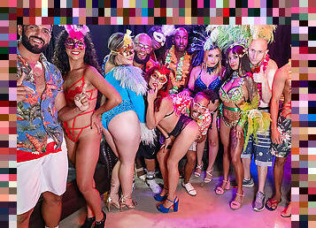 brazilian carnaval anal samba orgy