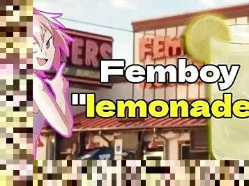 Ordering "lemonade" from Femboy Hooters (it's piss)