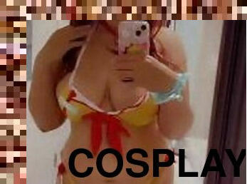 ????? Inugami Korone Bikini Cosplay