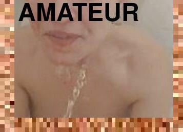 baignade, pisser, amateur, babes, allemand, blonde, fétiche, douche, réalité