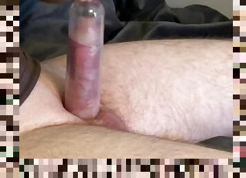 WATCH COCK RAPIDLY GROW & SHRINK