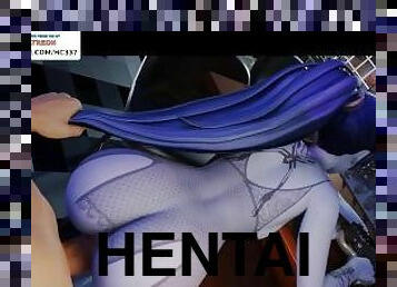 WIDOWMAKER FUCKING IN DIFFERENT PLACES - OVERWATCH HENTAI COMPILATION 69FPS