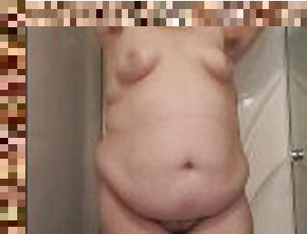 pantat, mandi, di-tempat-terbuka, amatir, sayang, perancis, wanita-gemuk-yang-cantik, gemuk, bokong, mandi-shower