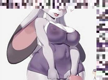 Judy Hopps panties exposure