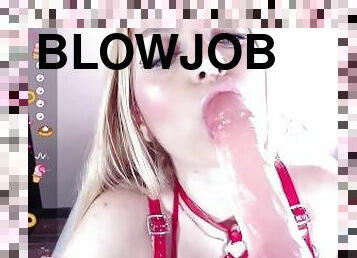 One blowjob for start the day