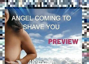 ANGEL COMING TO SHAVE YOU WITH ADAMANDEVE AND LUPO - 4K MOVIE - PREVIEW