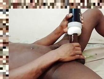 Black pussy Cup sucking Big dick