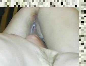 My husband eats his own creampie