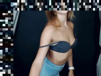 Extremely hot teen doing a striptease more at cams228.com