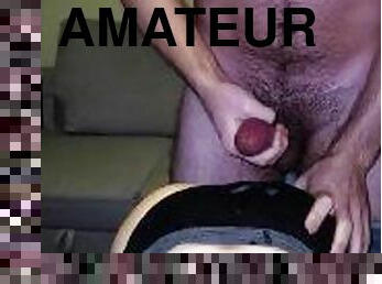 masturbation, amateur, ejaculation-sur-le-corps, jouet, maison, culotte, ejaculation, sperme, solo, poupée