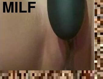 mastubasi, muncrat, amatir, jenis-pornografi-milf, mainan, buatan-rumah, ibu, sperma, cantik, seorang-diri