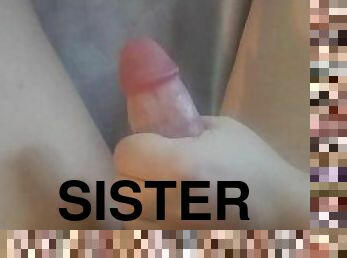 Step sister makes me cum with handy