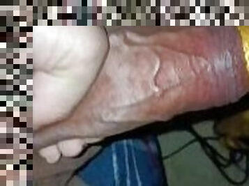 10 inch dick stretching and cumming