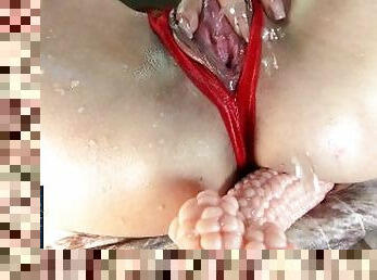 ligo, labasan, pekpek-puke-pussy, payat, talsik-ng-tamod, pagtitipon, creampie, madumi, pov, tamod