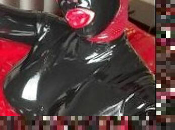 Miss Fetilicious BTS Heavy rubber shoot