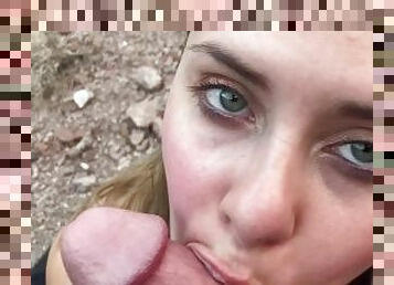 Just the Tip Blowjob on the Hiking Trail - Jamie Stone