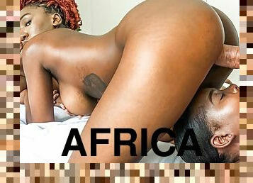 African Sex Trip - Black Babes Entangled In Hot Interracial Foursome