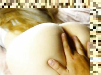 Step sister got fingers in the pussy, and was waiting for a massage