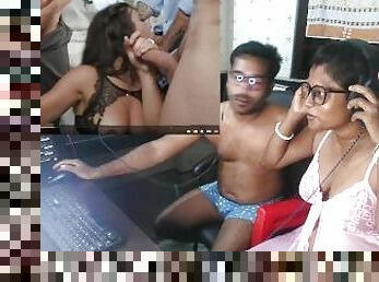 ????? ??? ????? ?????? - Indian Desi Hot Wife Reactions Watching Porn ( Hot Wife XXX )