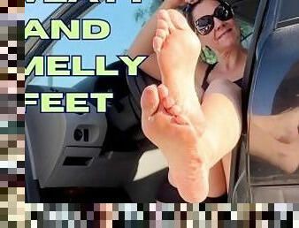 SWEATY AND SMELLY FEET - FULL VIDEO IN MY STORE