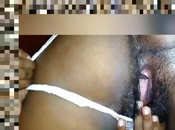 Jamaican Baby Doll, sucking Master's dick