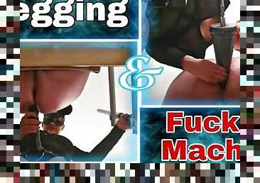 Spanking, Pegging & Fucking Machine! Femdom Bondage BDSM Anal Prostate Discipline Real Homemade