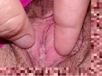 Wifes used panties kept a creampie overnight and received fresh cum in the morning