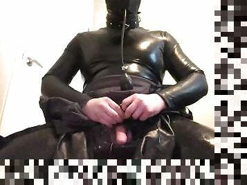 dilettant, homosexuell, sadomasochismus, beule, fetisch, latex, allein, knechtschaft, herrin, domina