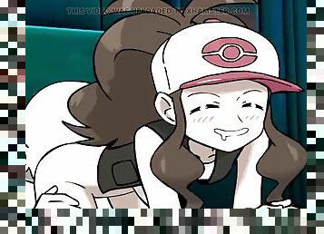 Hilda on the train is criticized in public Pokmon parody