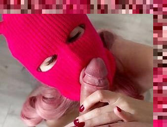 Blowjob: Girl in the Balaclava makes me cum