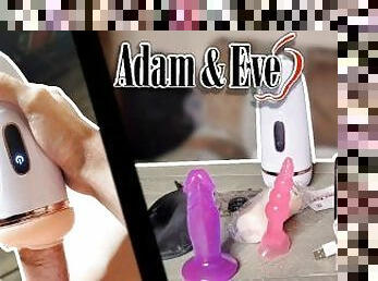10 Speed VIbrating Pocket Pussy Review and 10 Free Gifts From Adam and Eve